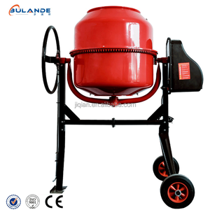 BULANDE Professioneller <span class=keywords><strong>Mini</strong></span> Tragbarer Zementmischer Klein ECUADOR FIORI Schleifmaschine Manuelle Entladung 1000W Motor 2M/H Hohe Effizienz - Product Image 4