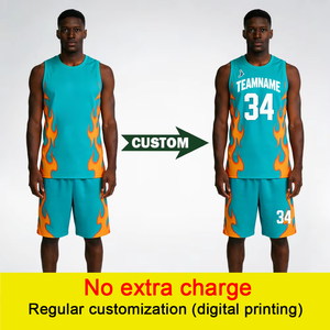 Completo da Basket NBA Personalizzabile con Logo, Asciugatura Rapida, Nuovo Design, Alta Qualità, per Uomo - Product Image 2