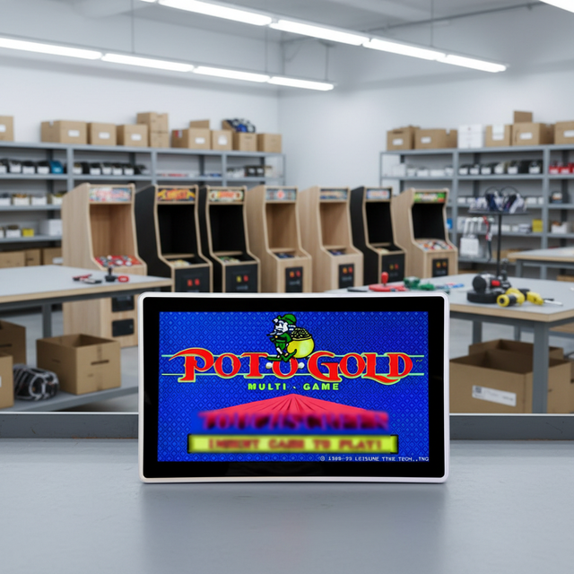 23.6Inch POG Bally Game Machine Monitor Pcap Touch VESA Mounting Screen Monitor 16:9 1920*1080 IPS LCD Screen for Game Cabinet