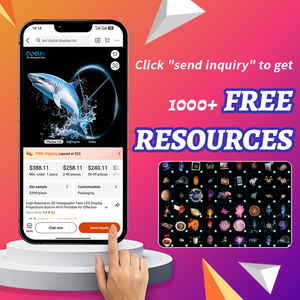 65cm 4-Blade WiFi <span class=keywords><strong>3D</strong></span> holograma <span class=keywords><strong>ventilador</strong></span> <span class=keywords><strong>holográfico</strong></span> LED pantalla giratoria publicidad pantalla con <span class=keywords><strong>precio</strong></span> competitivo - Product Image 2