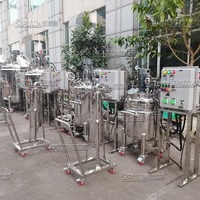Cuve de mélange antidéflagrante en acier inoxydable 100L 200L 500L 1000L pour le mélange cosmétique