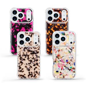 Aikusu 2025 – Coques et étuis de protection pour téléphone portable motif écaille de tortue framboise pour iPhone 17 16 15 14 13 12 Pro Max Plus - Product Image 6