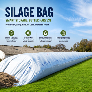 Bolsa de Silo Antienvejecimiento, Bolsa de Plástico para Almacenamiento de Forraje Agrícola, Bolsa de Silo para Alimentación de Ganado - Product Image 6