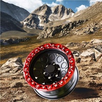Jantes en alliage antidérapantes pour tout-terrain, design désertique, 5x139, pour Jeep 17 18, Cerchi Da 4x4, Weld Beadlock pour Raptor 700, pour Tank 400
