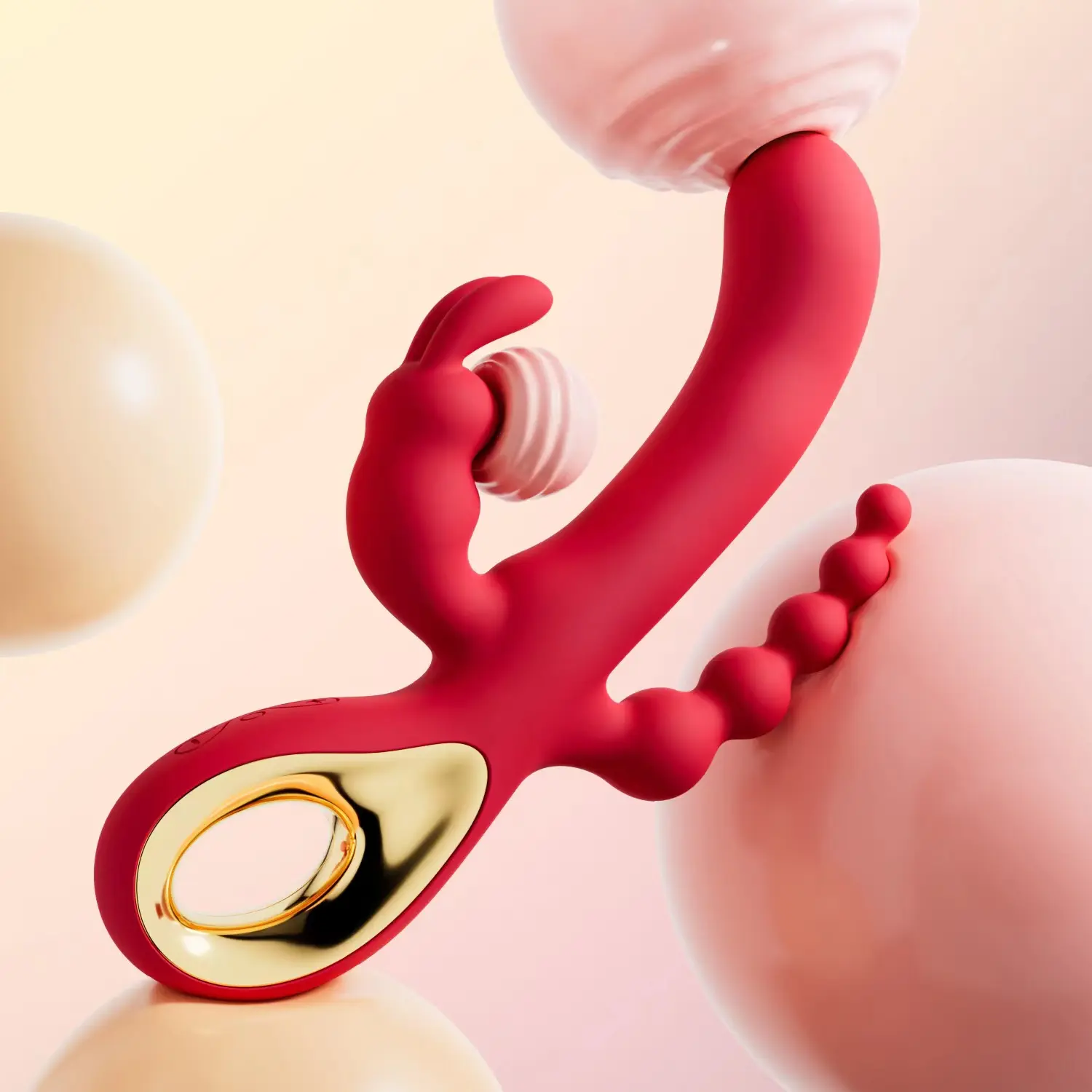 Großhandel Kaninchenvibrator Sexspielzeug stark vibrerende G-Punkt-Stimulator Dildo für Damen