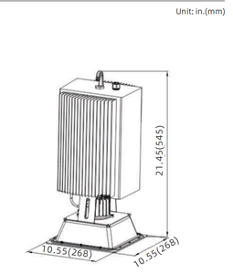Промышленный промышленный светильник серии JK H400, 270 Вт - Product Image 4