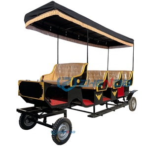 Los fabricantes venden carrozas turísticas eléctricas de varias filas con tracción en las cuatro ruedas y carrozas turísticas clásicas de cuatro filas. - Product Image 2