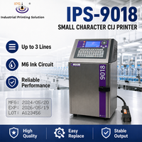 Imprimante de codage CIJ industrielle IPS-9018 avec impression sur 3 lignes pour le marquage de la date et du code de lot