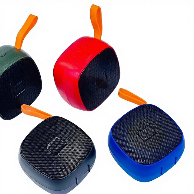 X-312 Portable Bluetooth 5.0 Speaker RGB LED Heavy Bass Outdoor Wireless Audio Player with USB Drive & Built-in Battery