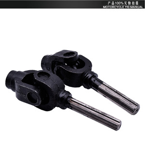 Arbre de transmission pour véhicule à trois roues Zongshen, assemblage croisé, joint universel en acier allié, monocylindre 125 cm³, fabrication chinoise - Product Image 5