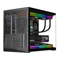 Boîtiers PC Ruix Iceblade Matx pour composants électroniques, pour ordinateur de bureau de jeu, MicroAXT Cabinet 2026, nouveau design compatible avec AIO 360 mm