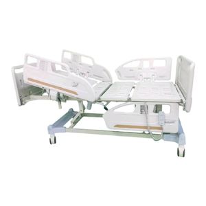 Cama de enfermería eléctrica Yao Kang YK-E308 blanca, cama de hospital multifuncional para cuidado en el hogar y rehabilitación - Product Image 1