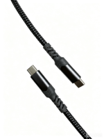 Câble USB Type-C personnalisé d'usine, haute qualité, super vitesse 3.2 Gen2 10 Gbps, 4K, charge rapide PD, câble double données en nylon, 10 ans de garantie