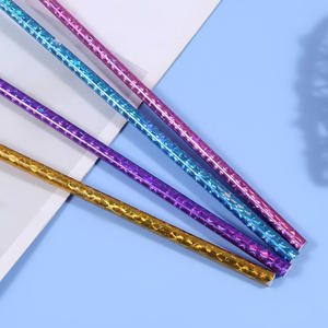 Baguette Magique Papillon Fée, Mini Baguette Magique <span class=keywords><strong>Ange</strong></span> Papillon, Baguette Magique Colorée, Bâton Plaqué Couleur Fée Princesse pour Cadeau de Fête - Product Image 4