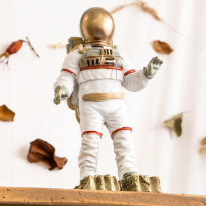 Astronaut Resin Sculpture Home Decor Artistic Space Ornament For Interior Decoration - Product Image 3