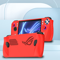 Étui de protection en silicone anti-chute et anti-poussière tout-en-un Zhenglin pour console de jeu ASUS ROG ALLY avec capuchon de joystick