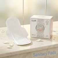 Serviettes hygiéniques jetables super absorbantes à anions, fabriquées en Chine, échantillons gratuits, protection anti-fuites 3D, hygiène féminine.
