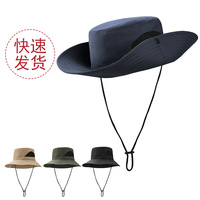 Chapeau Bob Personnalisé avec Logo, Réversible, Rayé, Style Safari, Large Bord, Imperméable, Maille Respirante, pour Sport, Camping, Randonnée