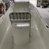 Bateaux à console centrale en fibre de verre de 7 m à prix abordable, bateaux de pêche de 23 pieds avec toilettes