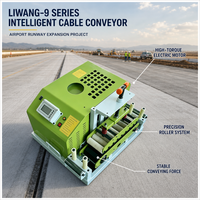 Machine d'alimentation de câbles, Convoyeur électrique, Équipement de tirage pour pose souterraine, Unités de traction pour installation de communication électrique