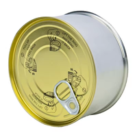 Vente en gros Boîte ronde hermétique de qualité alimentaire en métal pour thé, café 100% Boîte de stockage hermétique avec couvercle pour écrou
