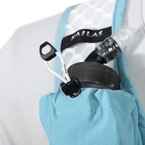 Deux 500ml Polyester Soft Bottles Holder Hydratation Gilet Running Randonnée Cyclisme Trail Running Marathon Running Outdoor Bags - Product Image 4