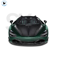 Capot moteur style fibre de carbone, état neuf, amélioration du capot avec vis pour McLaren 720s