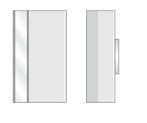 Applique da Parete LED KARO K4983 Moderna, Calda e Dimmerabile, con Telecomando, per Bagno, Camera da Letto, Comodino, Interni, Impermeabile, in Metallo - Product Image 5