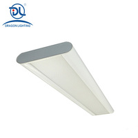 Luz colgante LED de listón de vivienda decorativa minimalista para sala de estar moderna