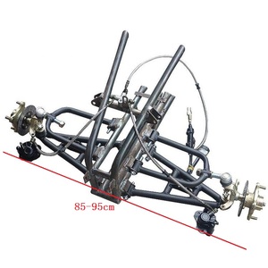 Quad, kart et buggy UTV avec suspension de volant avant, état neuf, cadre de support métallique, bras oscillants, amortisseurs - Product Image 4