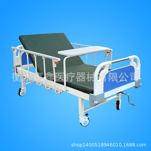 Jiaxin Manual Hospital <b>Bed</b> <b>Single</b> Crank With Guardrail For Adult Care - Product Image 3