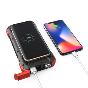 PN-W12 blavor 20000mAh USB không thấm nước di động năng lượng mặt trời sạc điện trạm với đôi đầu ra USB và Li-polymer pin - Product Image 2