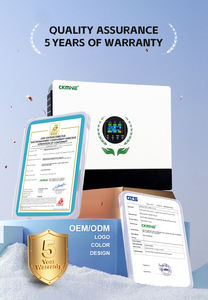 CKMINE 8kw 10kw12kw Double MPPT 550VDC 220V 230V Double sortie Hybride Stockage d'énergie Onduleur solaire Monophasé Parallèle pour la maison - Product Image 5