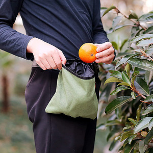 Outdoor Foraging Bag Fruit Picking Waist Pack Foldable Tactical <b>Storage</b> Large Waterproof Unisex Survival Tool - Product Image 1