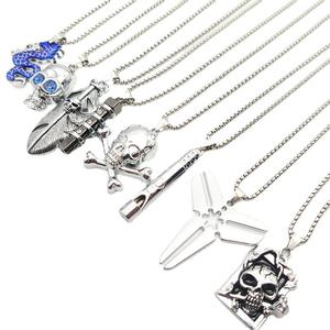 Venta caliente nuevo diseño titanio acero suéter collar personalidad Hip Hop pareja clavícula collares para hombres mujeres - Product Image 6