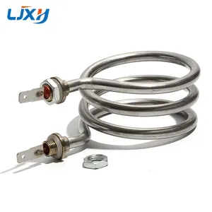 LJXH 7mm Dia Water Fountain/Water Dispenser Transverse Spring Pipe 3 Coils Heater Tube 220V 800W Electric Heating Element