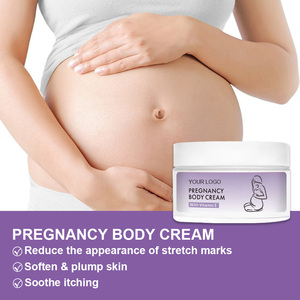 Mang thai Kem cơ thể ca cao hữu cơ Shea bơ vết rạn da phòng ngừa không gây dị ứng OEM/ODM tùy chọn cho các bà mẹ mong đợi - Product Image 2