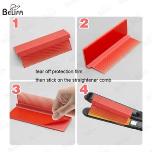 Pettine di separazione per parrucchieri personalizzato lisciante capelli in fibra di carbonio - Product Image 3