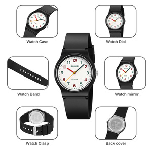 Reloj cronógrafo redondo para hombre, correa de silicona de lujo, reloj de cuarzo resistente al agua 30M, relojes al por mayor - Product Image 2