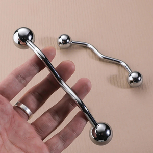 Mid-century Wavy Zinc Alloy Pull Handles for Kitchen Cabinets Drawers Wardrobes Dressers &amp; Cupboards - Product Image 3