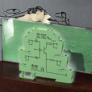 Módulo Indicador LED MRI-24TR/INV, Interfaz de Relé de Conversión de Señal NPN PNP, Sensor PLC Miniatura, Polaridad IO, Sellado Eléctricamente - Product Image 3
