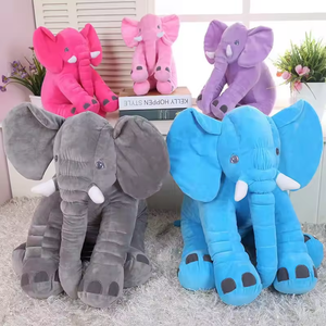 Peluche de Elefante de 30/40/60 <span class=keywords><strong>CM</strong></span>, Juguete de Peluche Suave, Peluche Grande para Decoración de Habitación Infantil - Product Image 2