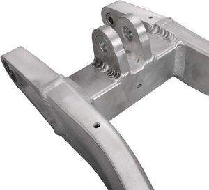 Xe máy sửa đổi Rocker cánh tay khung xe máy phẳng ngã ba Phụ tùng xe máy phía sau bánh xe Khung phía sau Rocker phẳng ngã ba khung - Product Image 5