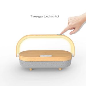 Xiaomi mijia iGaur — lampe de bureau avec haut-parleur bluetooth, chargement sans fil, veilleuse, pour chambre à coucher, téléphone intelligent - Product Image 4