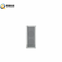 Haut-parleur colonne étanche 40W pour usage commercial, 110V, son stéréo haute fidélité, design fin pour bâtiments publics