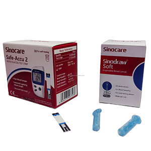 Blood <strong>Glucose</strong> <strong>Meter</strong> test Strips <strong>Sinocare</strong> Safe Accu2 - Product Image 6