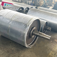 Poulie de transmission de bande transporteuse minière de haute qualité, fabriquée en Chine, fournie par un fabricant de carrières, tambour électrique