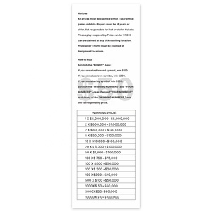 Servicios de Impresión Personalizada de Boletos de Lotería, Tarjetas Rasca y Gana de Extracción Instantánea, Diseño Personalizado, Impresión Digital - Product Image 5