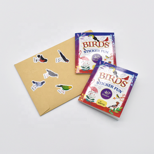 Nhãn Dán Phần Thưởng Hoạt Động Cho Trẻ Em Trang Trí Nhiều Màu Tùy Chỉnh Sách Dán Trẻ Em Hình Chim Động Vật Tái Sử Dụng Được - Product Image 6