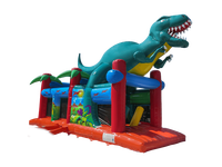 Parcours d'obstacles gonflable JOYFUL FUN pour intérieur et extérieur